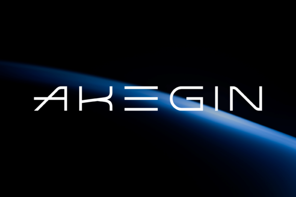 Akegin: A Modern Display Font for Editorial Design