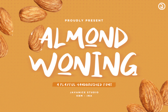 Almond Woning: A Stylish Display Font for Makers