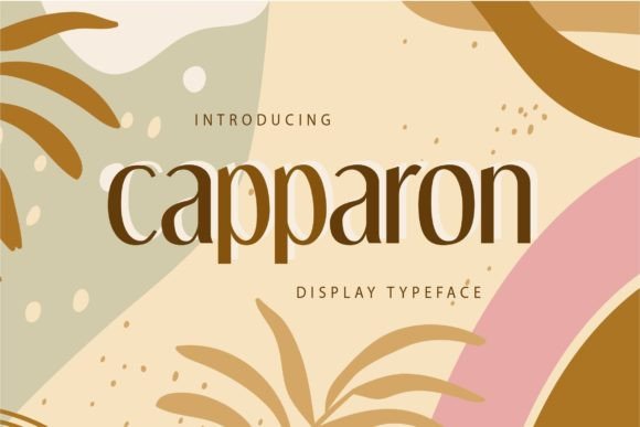 Capparon: A Playful Handwritten Display Font for Branding