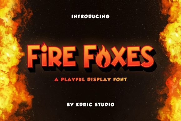 Fire Foxes: A Playful Display Font for Your Brand