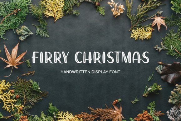 Firry Christmas: A Festive Display Font for Web Design