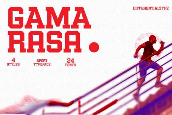 Gama Rasa: A Bold Display Font for Editorial Impact