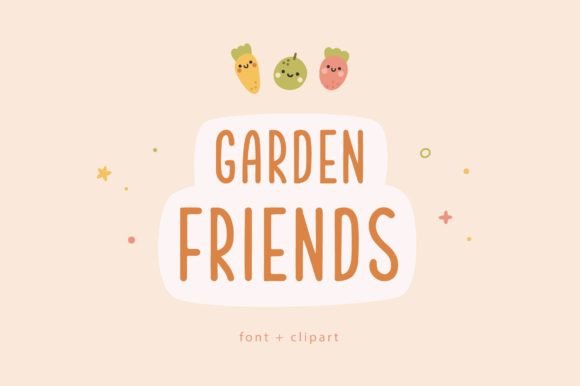 Garden Friends Font: A Playful Typeface for Your Brand