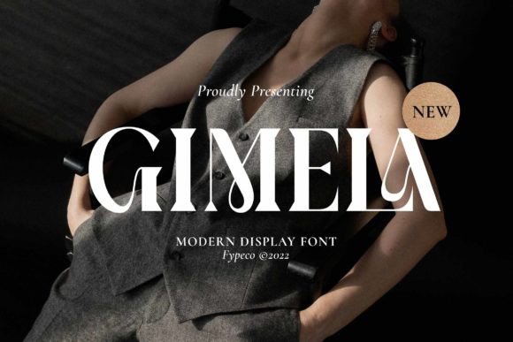Gimela: A Modern Display Font for Bold Branding
