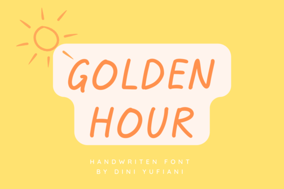 Golden Hour: A Premium Display Font for Business Branding