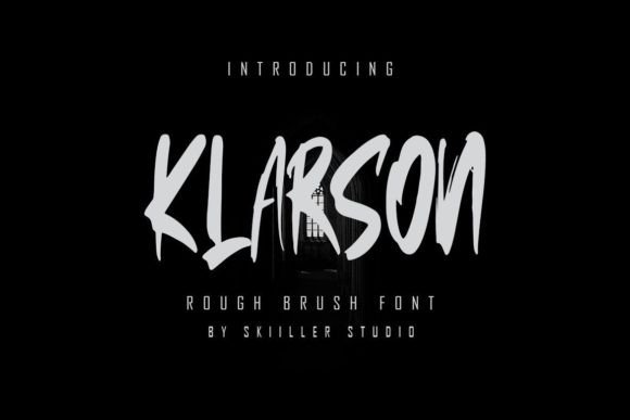 Klarson: A Modern Display Font for Brand Identity