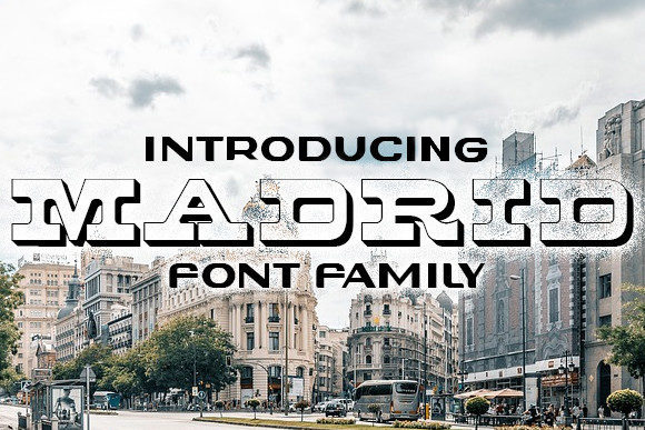 Madrid: A Bold Display Font for Modern Branding