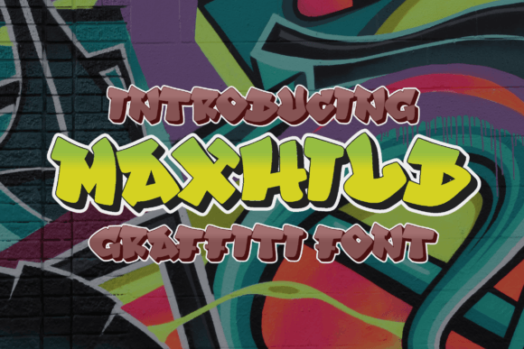 Maxhild: A Graffiti Display Font for Urban Editorial Design
