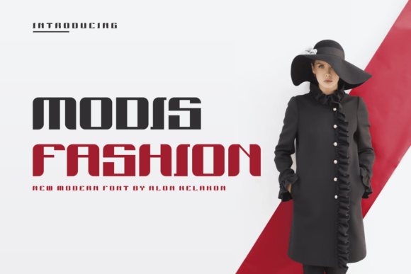 Modis Fashion: A Bold Display Font for Web Design