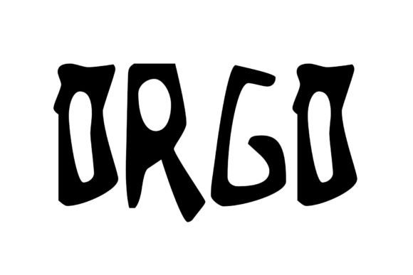 Orgo: A Quirky Display Font for Bold Branding