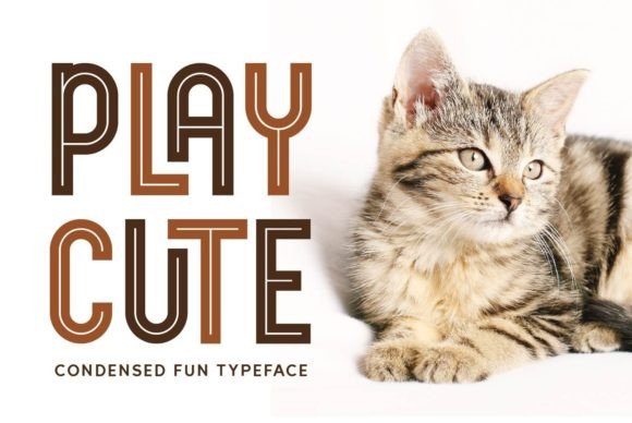 Playcute: A Fun Display Font for Modern Web Design