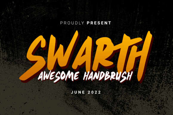 Swarth: A Trendy Display Font for Editorial Design