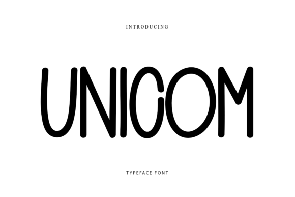 Unicom: A Bold Display Font for Modern Branding