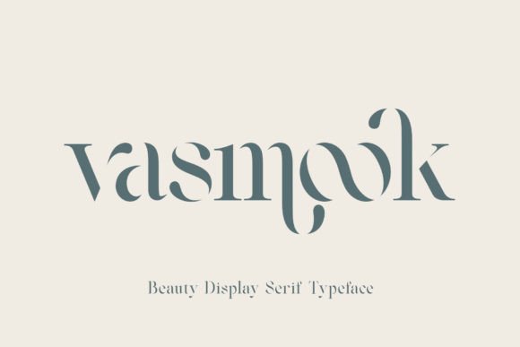 Vasmook: A Modern Serif Font for Web Design
